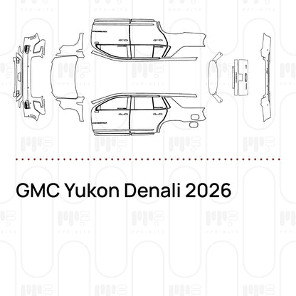 PPF prédécoupé GMC Yukon Denali 2026