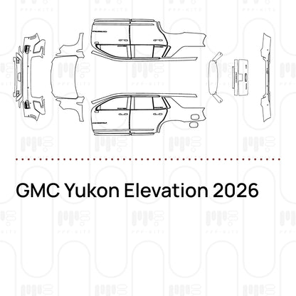 PPF prédécoupé GMC Yukon Elevation 2026