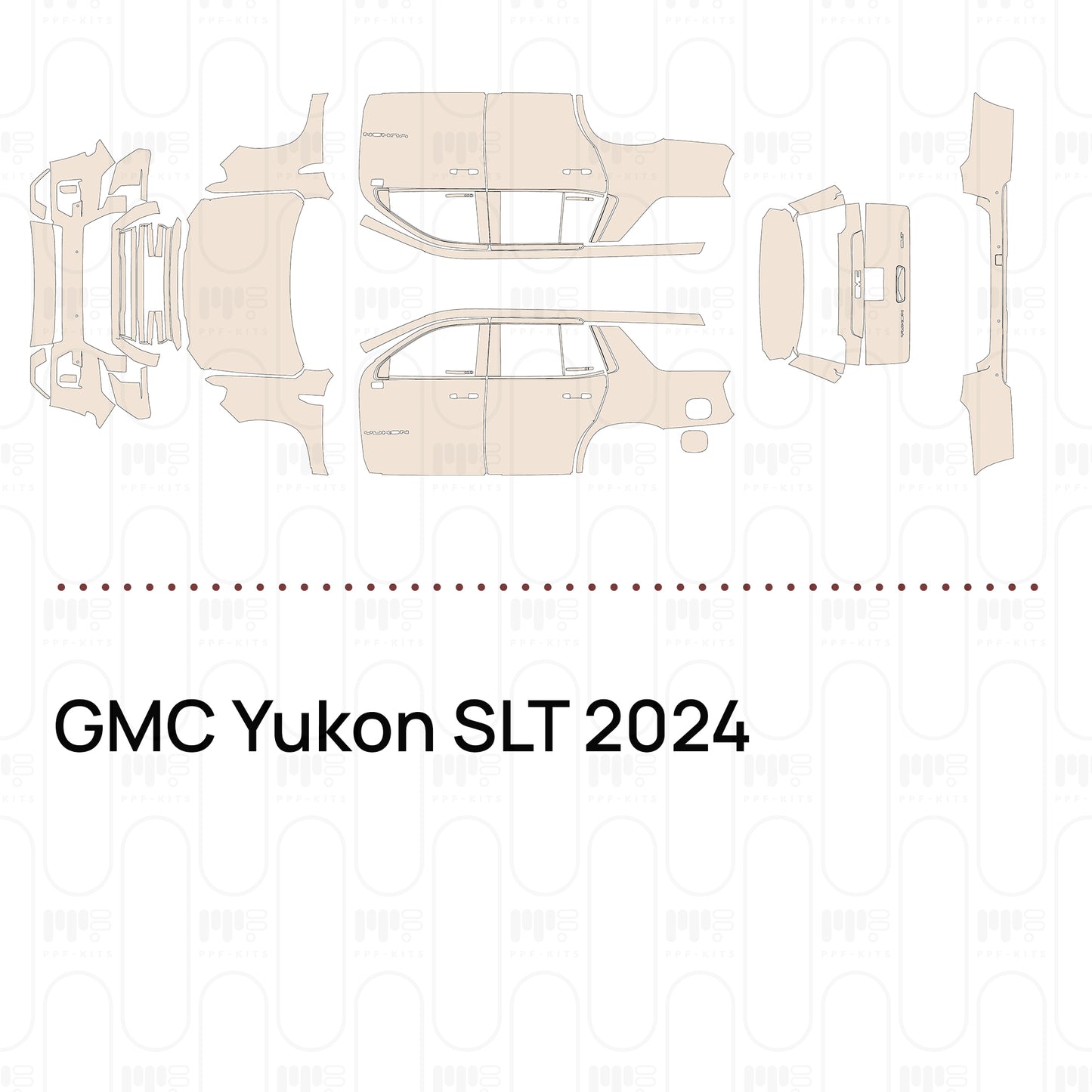 PPF prédécoupé GMC Yukon SLT 2024