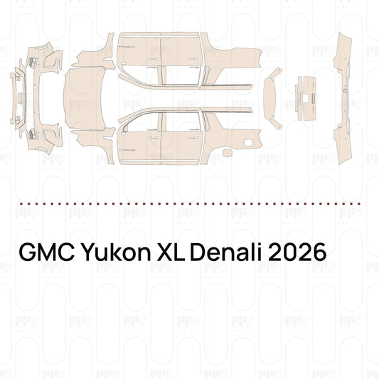 PPF prédécoupé GMC Yukon XL Denali 2026