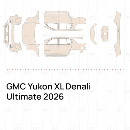 PPF prédécoupé GMC Yukon XL Denali Ultimate 2026