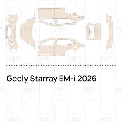 PPF prédécoupé Geely Starray EM-i 2026