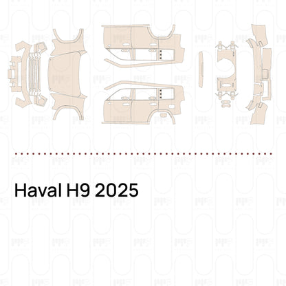 PPF prédécoupé Haval H9 2025