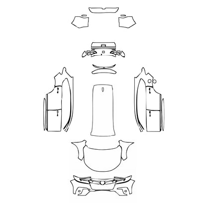 PPF prédécoupé Honda BR-V (TH) 2025