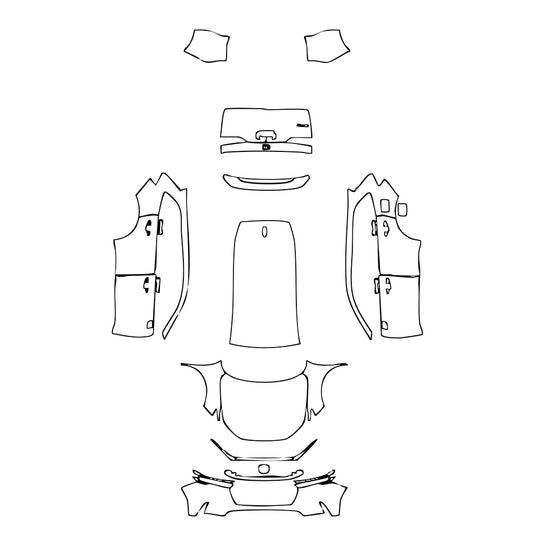 Pre-Cut PPF Honda CR-V (TH) 2025 - PPF-Kits
