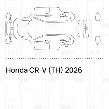 PPF prédécoupé Honda CR-V (TH) 2026