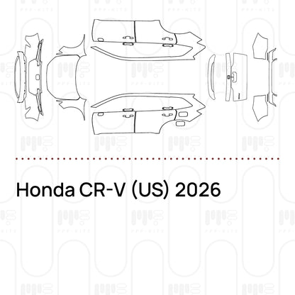 PPF prédécoupé Honda CR-V (US) 2026