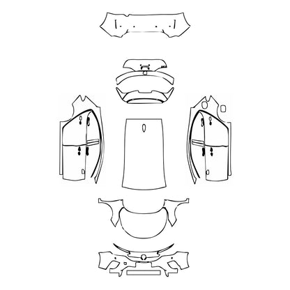 Pre-Cut PPF Honda City (BR) Hatchback 2023 - PPF-Kits