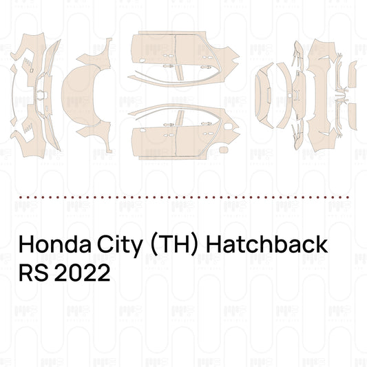 PPF prédécoupé Honda City (TH) Hatchback RS 2022