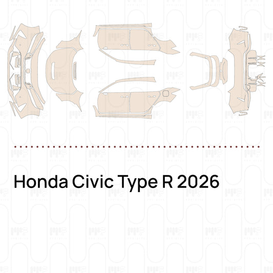 PPF prédécoupé Honda Civic Type R 2026