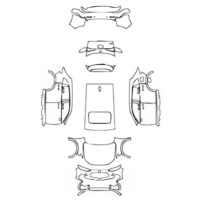 PPF prédécoupé Honda HR-V (US) LX 2025