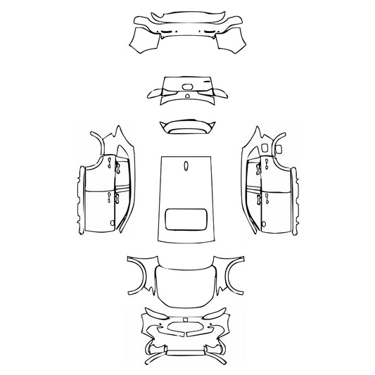PPF prédécoupé Honda HR-V (US) LX 2025