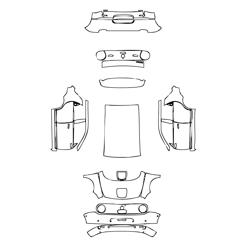 Pre-Cut PPF Honda Honda e Advance 2021 - PPF-Kits