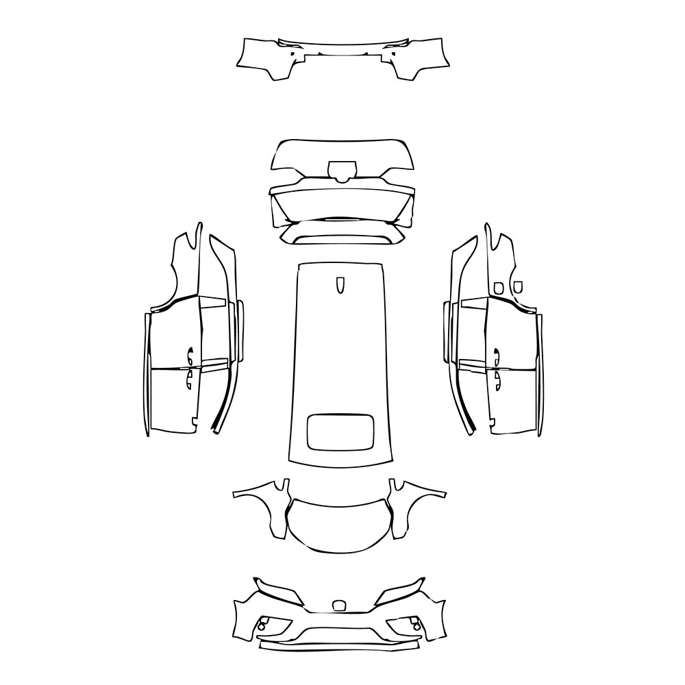Pre-Cut PPF Honda Odyssey 2020 - PPF-Kits