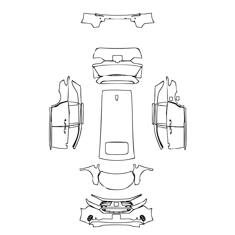 Pre-Cut PPF Honda Odyssey 2023 - PPF-Kits