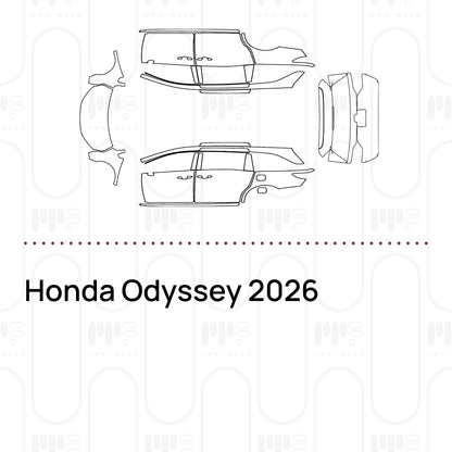 PPF prédécoupé Honda Odyssey 2026