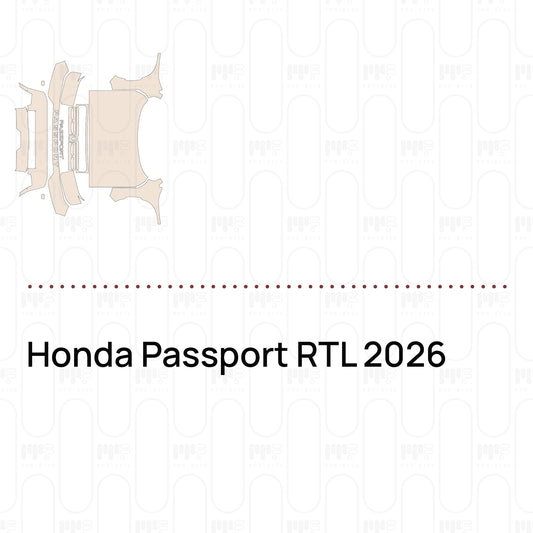 PPF prédécoupé Honda Passport RTL 2026
