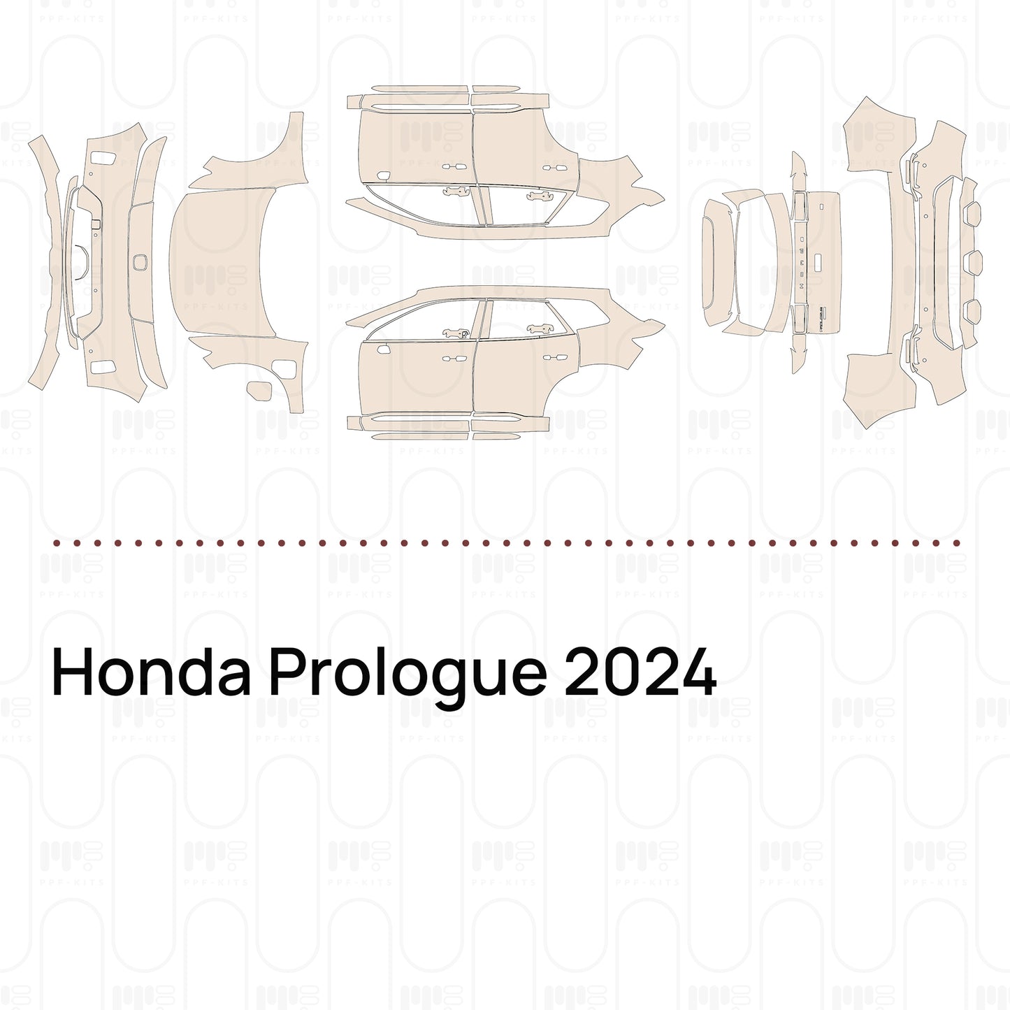 PPF prédécoupé Honda Prologue 2024