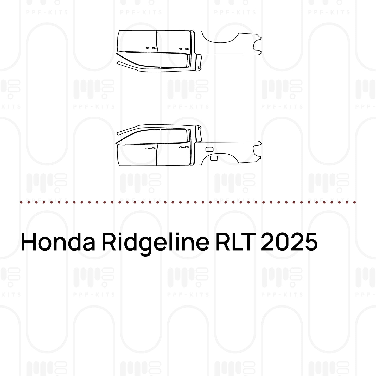 PPF prédécoupé Honda Ridgeline RLT 2025