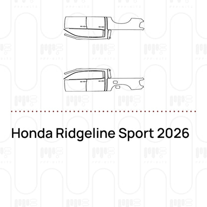 PPF prédécoupé Honda Ridgeline Sport 2026