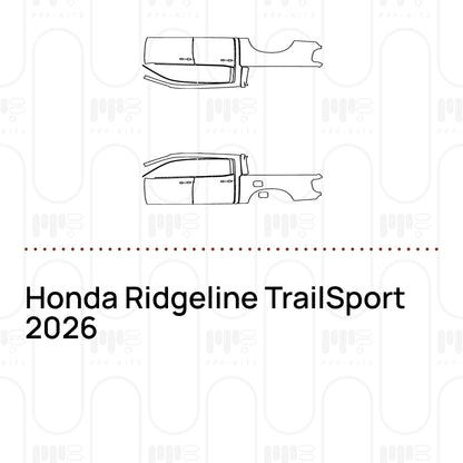 PPF prédécoupé Honda Ridgeline TrailSport 2026