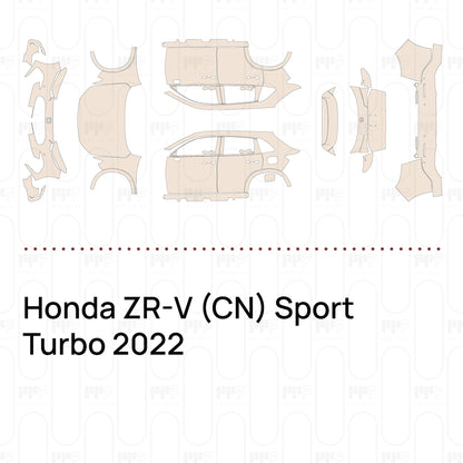 PPF prédécoupé Honda ZR-V (CN) Sport Turbo 2022