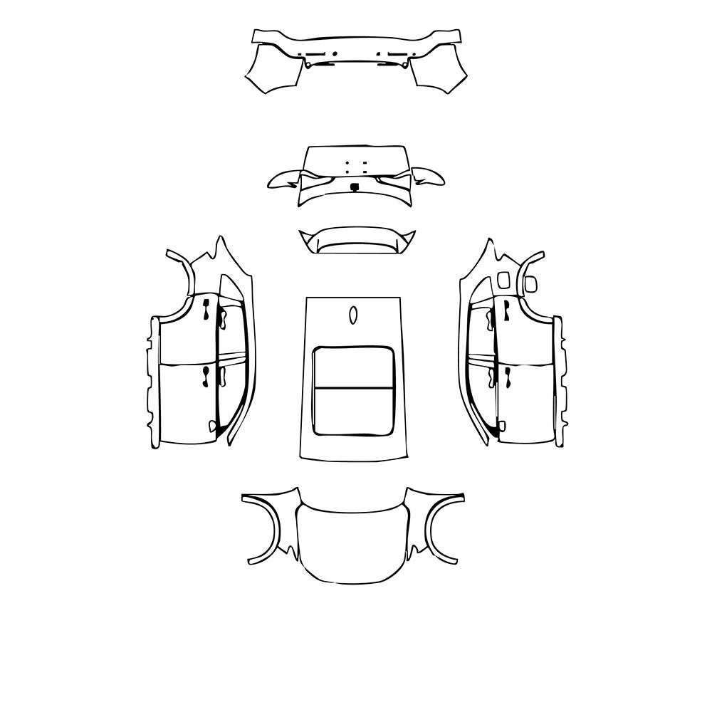 Pre-Cut PPF Honda ZR-V (CN) e:HEV 2023 - PPF-Kits