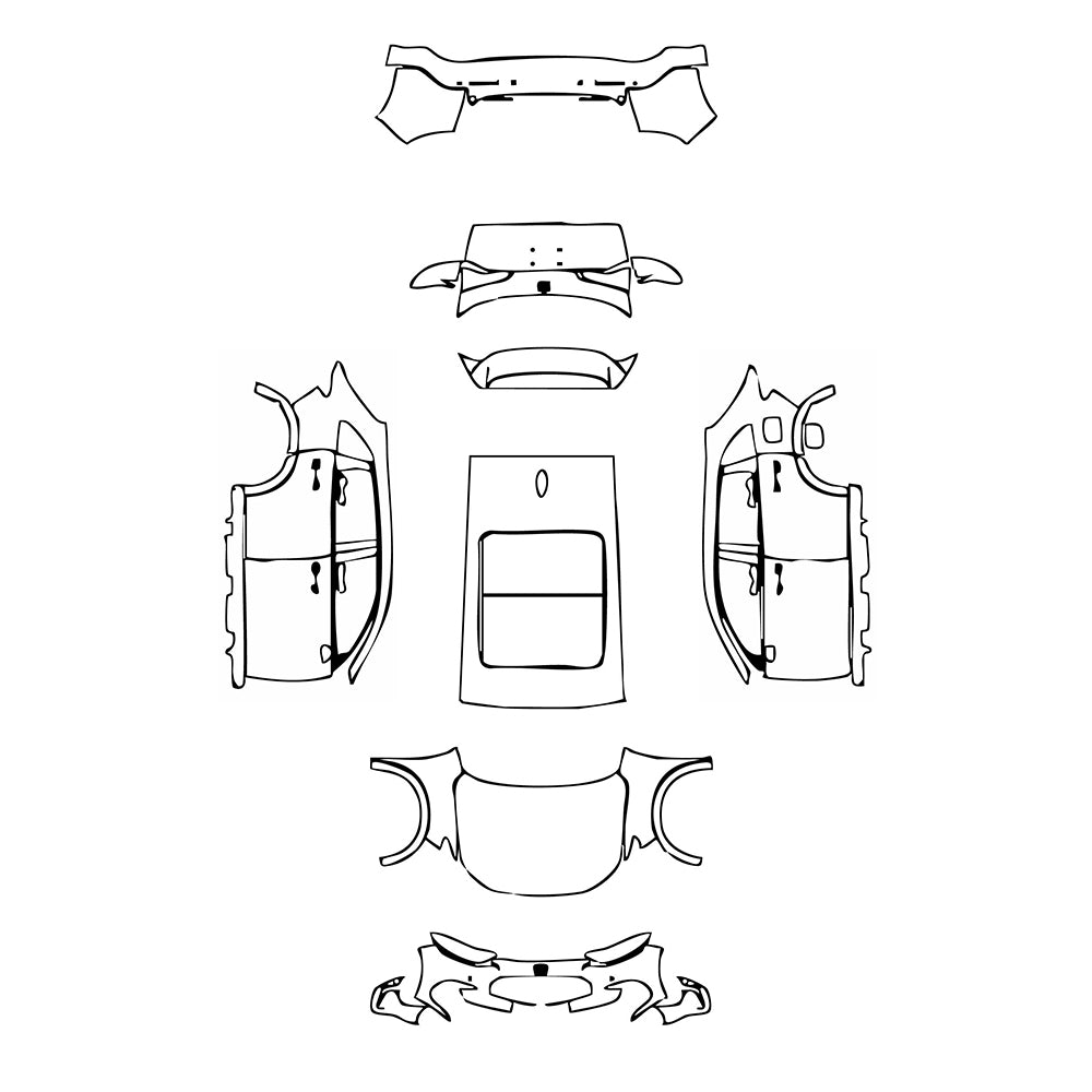 Pre-Cut PPF Honda ZR-V (EU) Sport 2023 - PPF-Kits