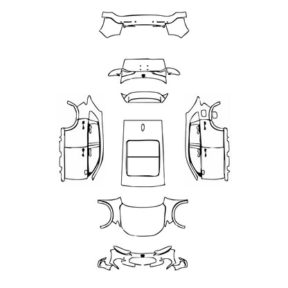 Pre-Cut PPF Honda ZR-V (EU) Sport 2023 - PPF-Kits