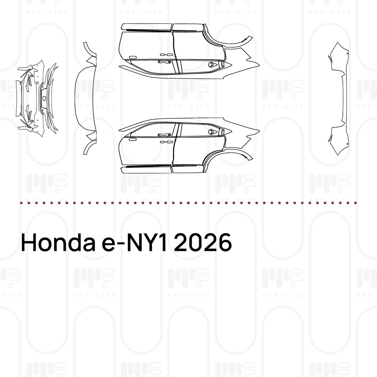 PPF prédécoupé Honda e-NY1 2026