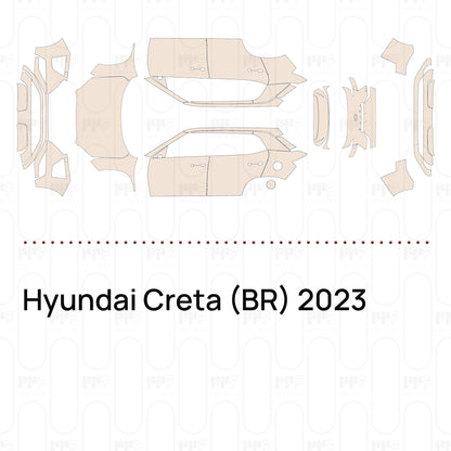 PPF prédécoupé Hyundai Creta (BR) 2023