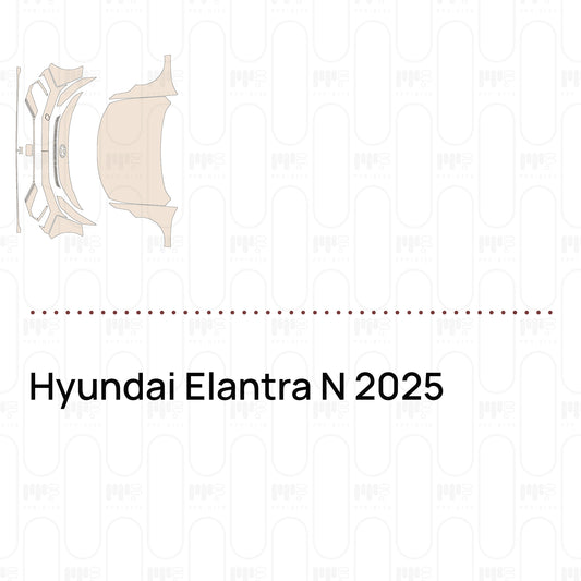 Pre-Cut PPF Hyundai Elantra N 2025