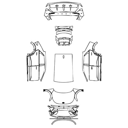 Pre-Cut PPF Hyundai IONIQ 5 N 2024 - PPF-Kits
