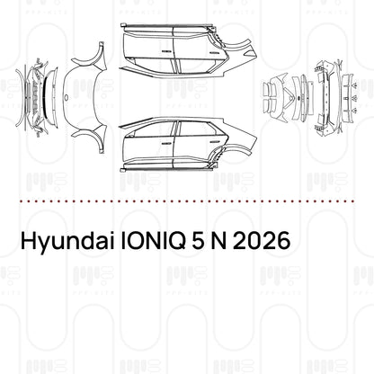 PPF prédécoupé Hyundai IONIQ 5 N 2026