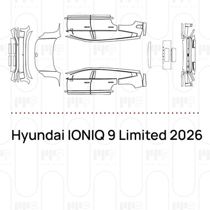 PPF prédécoupé Hyundai IONIQ 9 Limited 2026