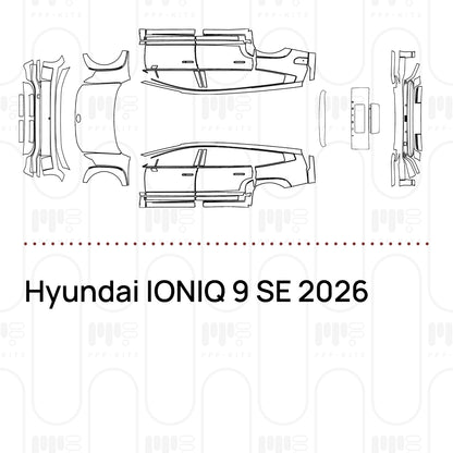 PPF prédécoupé Hyundai IONIQ 9 SE 2026