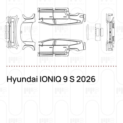 PPF prédécoupé Hyundai IONIQ 9 S 2026