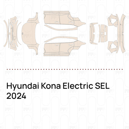 PPF prédécoupé Hyundai Kona Electric SEL 2024
