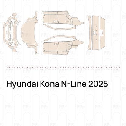PPF prédécoupé Hyundai Kona N-Line 2025