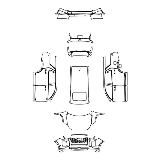 Pre-Cut PPF Hyundai Palisade Calligraphy 2025 - PPF-Kits