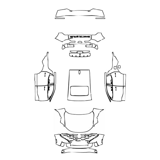 Pre-Cut PPF Hyundai Santa Cruz Limited 2022 - PPF-Kits