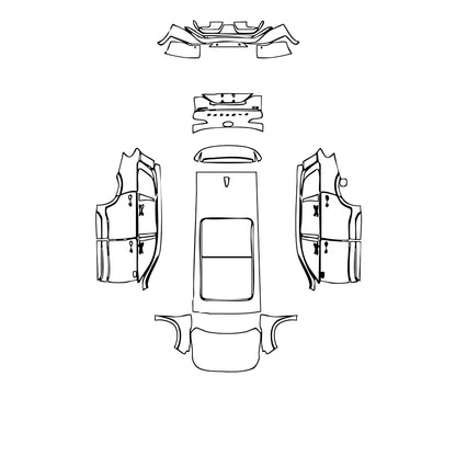 Pre-Cut PPF Hyundai Santa Fe (CN) 2021 - PPF-Kits