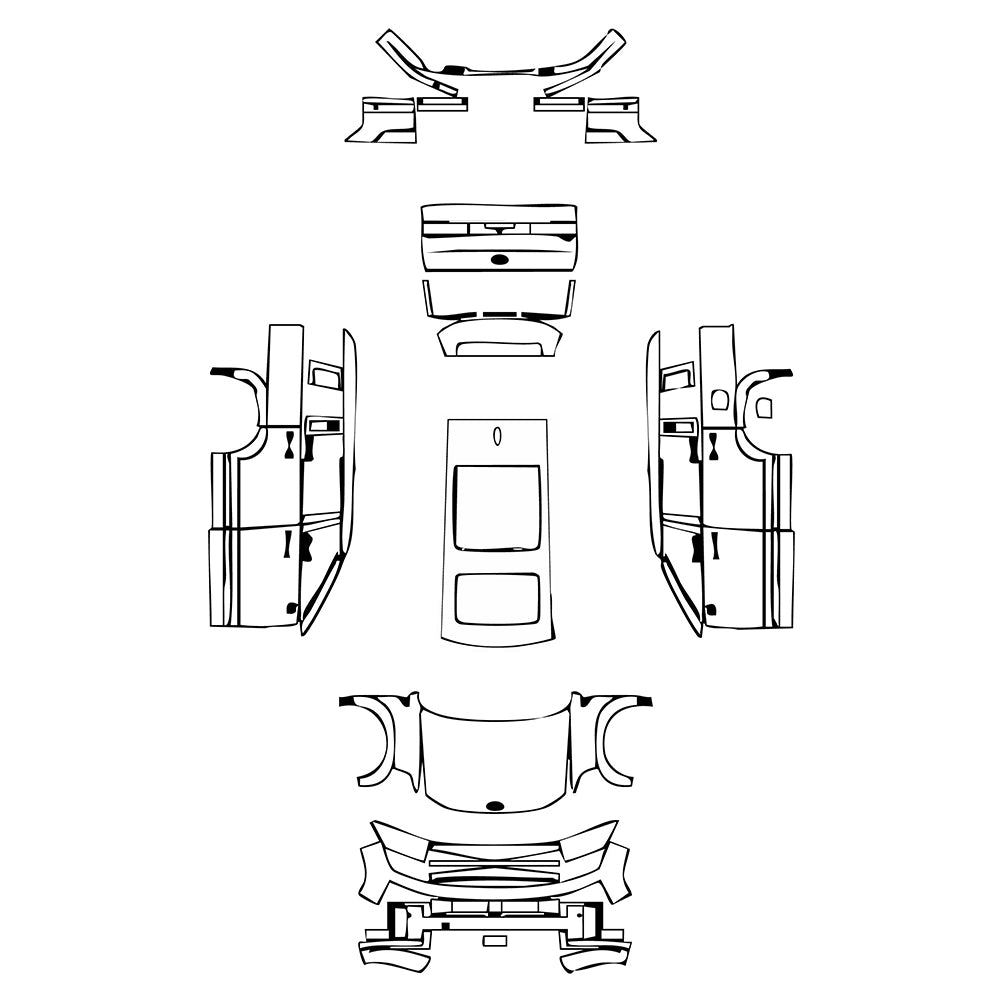 Pre-Cut PPF Hyundai Santa Fe (CN) 2024 - PPF-Kits