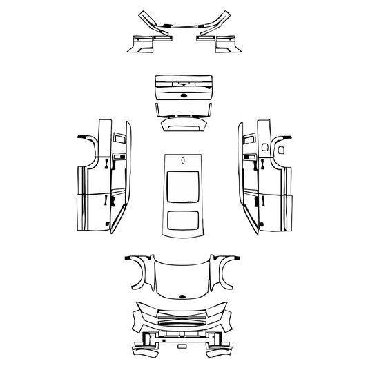 Pre-Cut PPF Hyundai Santa Fe (CN) 2024 - PPF-Kits