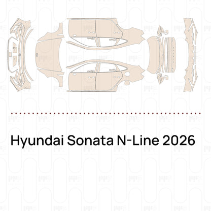 PPF prédécoupé Hyundai Sonata N-Line 2026