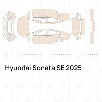 PPF prédécoupé Hyundai Sonata SE 2025