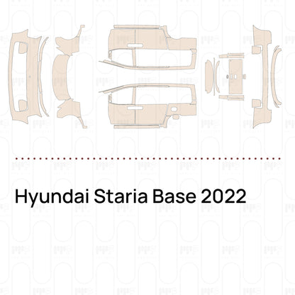 PPF prédécoupé Hyundai Staria Base 2022