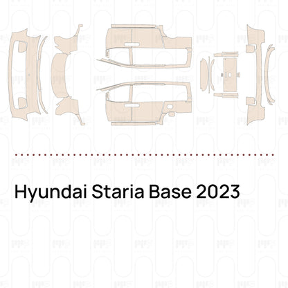 PPF prédécoupé Hyundai Staria Base 2023