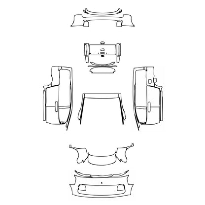 PPF prédécoupé Hyundai Staria Base 2025