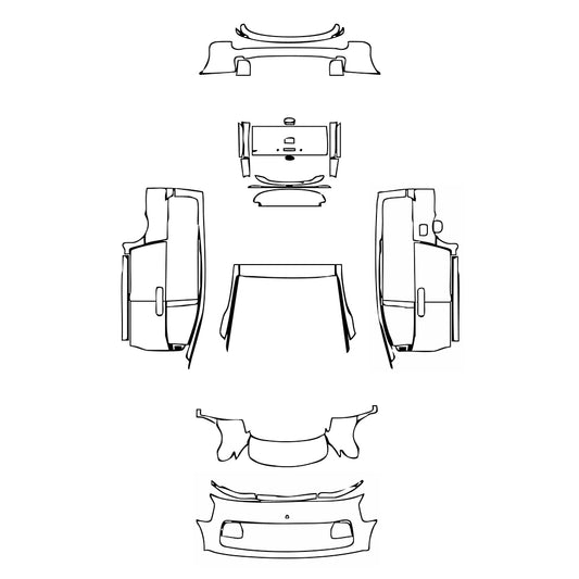 PPF prédécoupé Hyundai Staria Base 2025